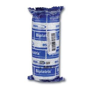 BIPLATRIX 2m x 10cm - Bande Plâtrée pour Immobilisation à Prise Ultra Rapide - 1 Unité