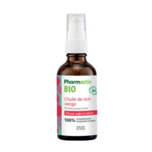 PHARMACTIV BIO L' Huile Végétale de RICIN 50ml