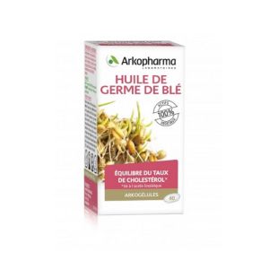 ARKOGELULES HUILE DE GERME DE BLE complément alimentaire cholestérol - B/60 capsules - ARKOPHARMA
