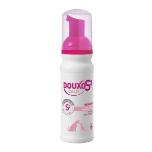 DOUXO CALM S3 Mousse Chat Chien 150ml - Peaux Sensibles, Irritées, Démangeaisons