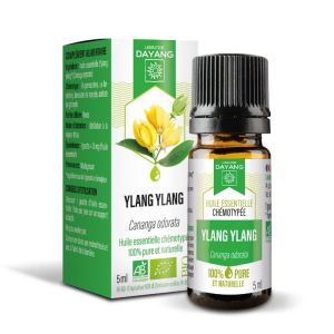 DAYANG BIO Huile Essentielle Chémotypée YLANG YLANG 5ml - Cananga odorata