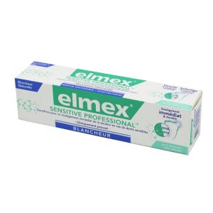 ELMEX SENSITIVE PROFESSIONNAL Blancheur - Dentifrice Blancheur pour Dents sensibles - T/75ml - GABA