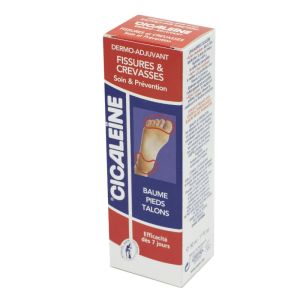 CICALEINE Baume Pieds Talons 50ml - Soin et Prévention des Fissures et Crevasses