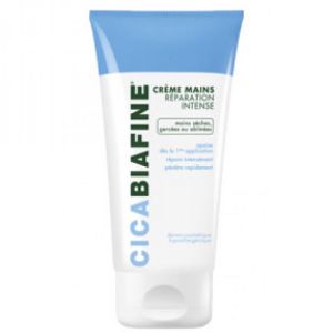 CICABIAFINE Crème Mains Réparation Intense - Pour Mains Sèches, Gercées ou Abîmées - Apaise, Répare