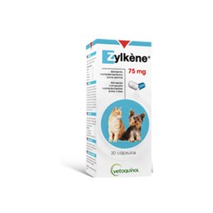 ZYLKENE 75mg - Bte/30 Gélules - Chiens et Chats de Moins de 10 kg - Nervosité, Stress