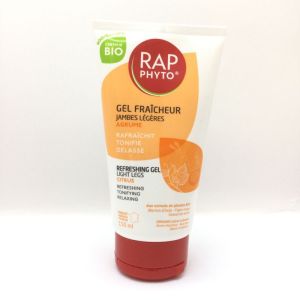 RAP PHYTO BIO Gel Fraîcheur Jambes Légères Agrume 50ml - Rafraîchit, Tonifie, Délasse , 3700399101735