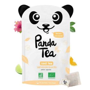 PANDA TEA ICED TEA DETOX Agrumes 28 Sachets - Détoxification et Hydratation de l' Organisme