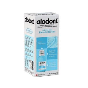 Alodont, solution pour bain de bouche 200 ml Petit modèle