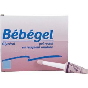 BEBEGEL, gel rectal- Boite de 6 unidoses