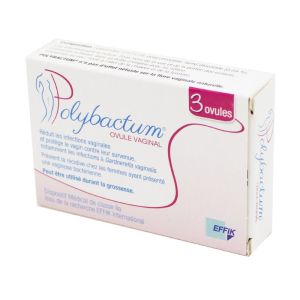 POLYBACTUM Ovule Vaginal Bte/3 - Usage Intime, Infections Vaginales, Prévention des Vaginoses