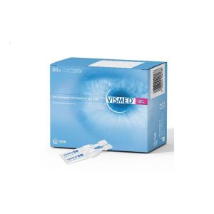 VISMED GEL 20 Unidoses de 0.45ml - Solution Ophtalmique Lubrifiante pour Instillation Oculaire