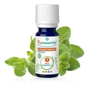 PURESSENTIEL BIO Origan compact 5ml - Huile Essentielle Origanum compactum