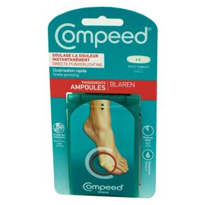 COMPEED AMPOULES TALONS MOYEN FORMAT EXTREME 10 PANSEMENTS