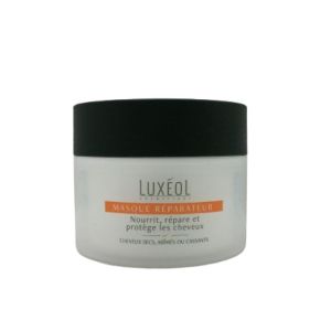 LUXEOL Masque Réparateur 200ml - Cheveux Secs, Abîmés, Cassants