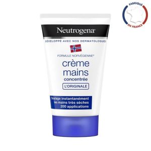 NEUTROGENA Crème Mains Concentrée l' Originale 75ml - Formule Norvégienne Mains très Sèches