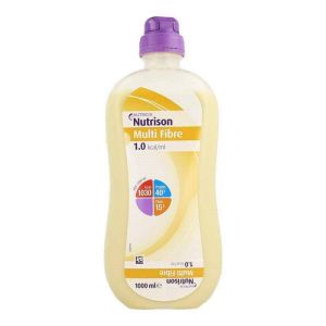 NUTRISON Multi Fibre Bouteille 1 Litre - Nutrition Entérale en Cas de Dénutrition