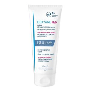 DEXYANE MED Crème Réparatrice Apaisante 100ml Visage et Corps - Traitement des Eczémas - Dès 3 Mois