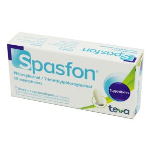 Spasfon, 10 suppositoires