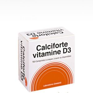Calciforte Vitamine D3,  60 comprimés à croquer