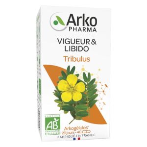 ARKOGELULES BIO Tribulus 150mg de Protodioscine - Bte/40 - Libido