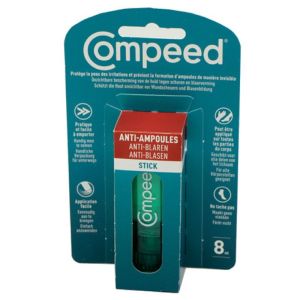 COMPEED Stick Anti-Ampoules et Anti-Frottements 8ml - Pieds et Autres Parties du Corps