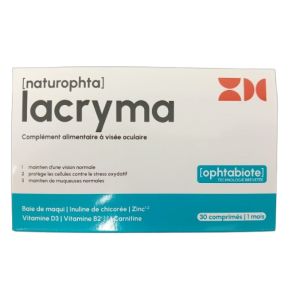 Naturophta lacryma , Complément alimentaire à visée oculaire - Bte/30