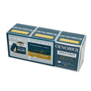 OENOBIOL Force et Vitalité des Cheveux et des Ongles 180 Capsules - Kératine, L-cystine