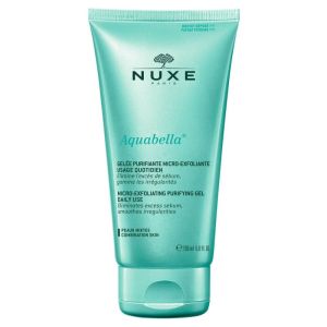 NUXE Aquabella Gelée Purifiante Micro Exfoliante - Soin Visage des Peaux Mixtes - T/150ml