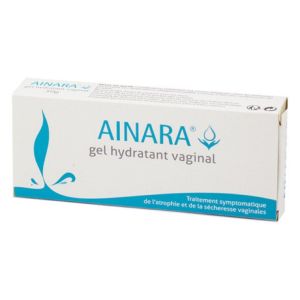 AINARA Gel Hydratant Vaginal pour Usage Intime - Sécheresse Vulvo-Vaginale - T/30g
