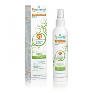 PURESSENTIEL ASSAINISSANT Spray Aérien 200ml - Aux 41 Huiles Essentielles