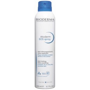 BIODERMA Atoderm SOS Spray 200ml - Soin Anti-démangeaisons Ultra Apaisant - Efficacité 6 Heures
