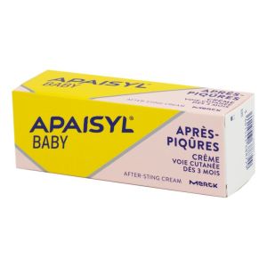 APAISYL Baby Après Piqûres - Crème Visage et Corps pour Calmer les Piqûres d' Insectes et de Végétau