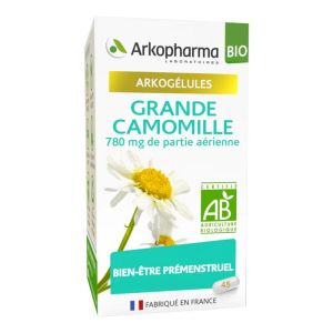 ARKOGELULES GRANDE CAMOMILLE (PARTENELLE) Bien-être Prémenstruel Bte/45