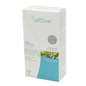 NETLINE Crème Décolorante Visage et Corps 20ml - Décoloration des Duvets même Sombres