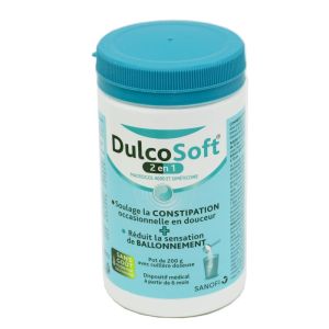 DULCOSOFT 2 en 1 Macrogol 4000 et Siméticone 200g - Constipation Occasionnelle