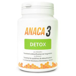 ANACA 3 Detox - Chlorelle, Fenouil, Chicorée, Bouleau - Bte/60