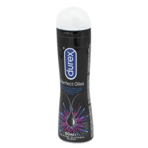 DUREX PERFECT GLISS Gel 50ml - Lubrification Longue Durée - Muqueuses, Préservatifs