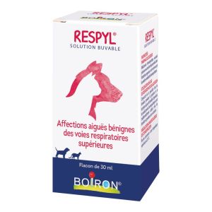 RESPYL solution buvable Chiens Chats - Fl/30 ml - Laboratoire BOIRON