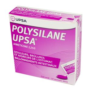 Polysilane Upsa, gel oral - 12 sachets