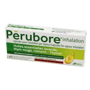 Pérubore Inhalation, 15 capsules