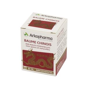 Baume Chinois Camphre aux Huiles Essentielles - Pot/30ml - ARKO ESSENTIEL - ARKOPHARMA