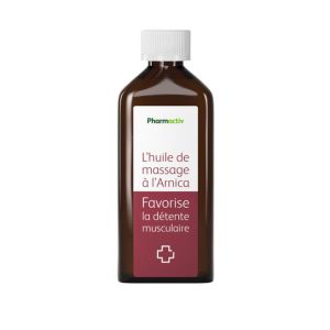 PHARMACTIV L' Huile de Massage à l' Arnica - Favorise la Détente Musculaire - Fl/100ml