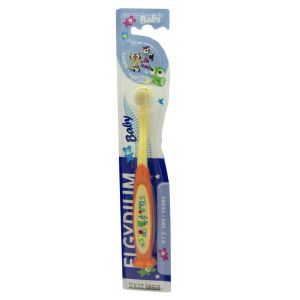 ELGYDIUM BABY Brosse à Dents d' Apprentissage pour Nourrissons de 0 à 2 Ans - 1 Unité