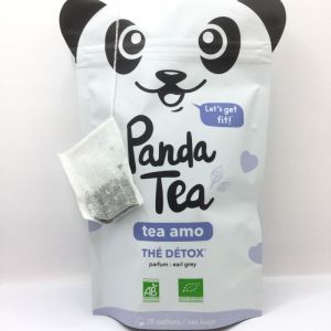 PANDA TEA , Thé Détox , TEA AMO , EARL GREY , 28 sachets , 3760293232430