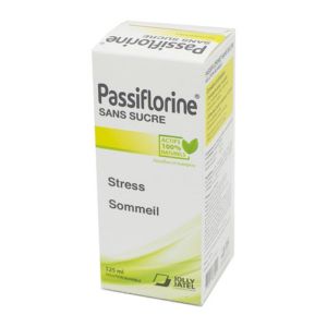 PASSIFLORINE sans Sucre 125ml - Complément Alimentaire Stress, Sommeil - Passiflore, Aubépine