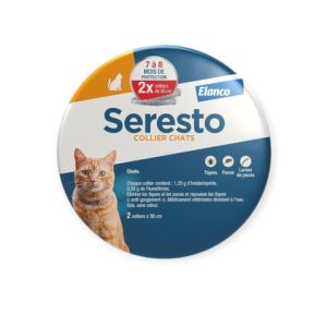 SERESTO Chats - Bte/1 - Collier Antiparasitaire 38cm