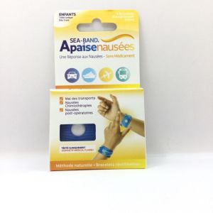SEA-BAND Enfants Bracelet Anti-Nausées couleur Bleu , 5015259007552