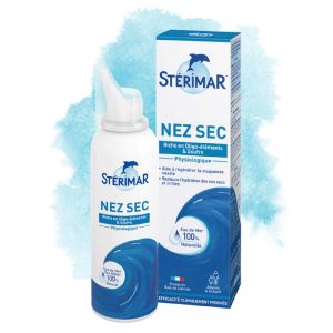 STERIMAR NEZ SEC 50ml - Eau de Mer Isotonique Enrichie en Soufre