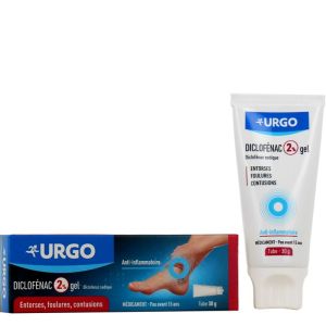 URGO Diclofénac 2% Gel - Entorses, Foulures, Contusions