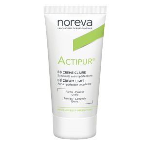 ACTIPUR BB Crème Claire 40ml - Soin Teinté Anti Imperfections - Peaux Sensibles à Imperfections